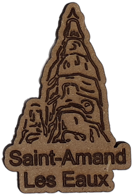 Magnet - Tour abbatiale de Saint-Amand